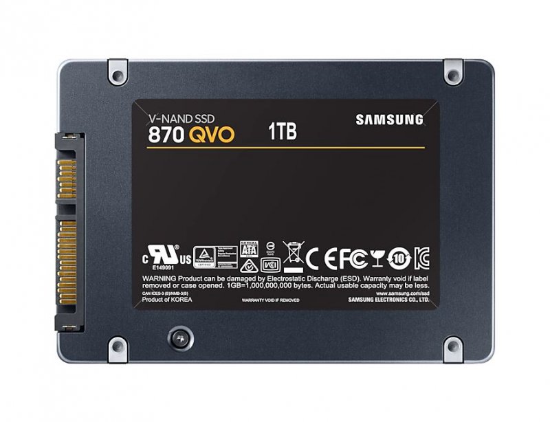 Samsung 870 QVO/ 1TB/ SSD/ 2.5"/ SATA/ 3R - obrázek č. 1