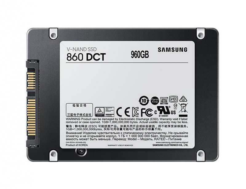 SSD 960GB Samsung 860 DCT - obrázek č. 2