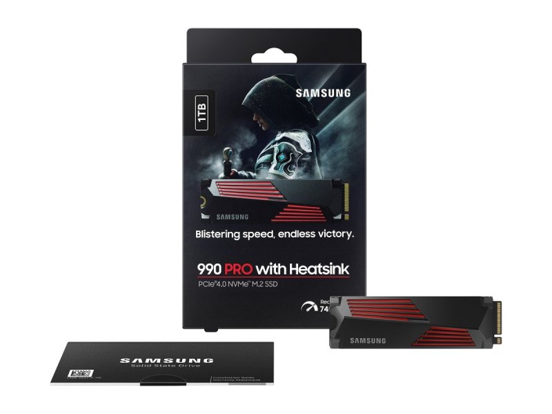 Samsung 990 PRO + Heatsink/ 1TB/ SSD/ M.2 NVMe/ 5R - obrázek č. 2