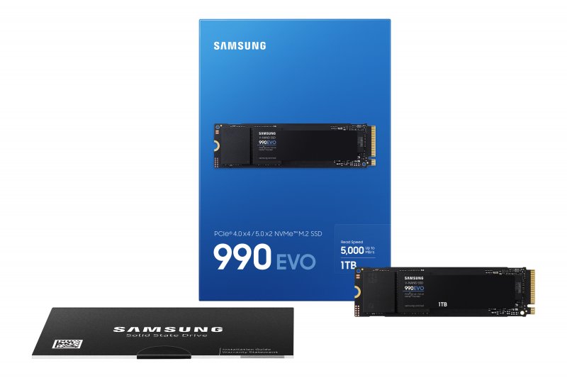 Samsung 990 EVO/ 1TB/ SSD/ M.2 NVMe/ Černá/ 5R - obrázek č. 2