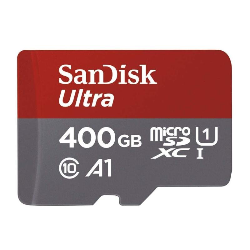 SanDisk Ultra/ micro SDXC/ 400GB/ 120MBps/ UHS-I U1 /  Class 10/ + Adaptér - obrázek produktu