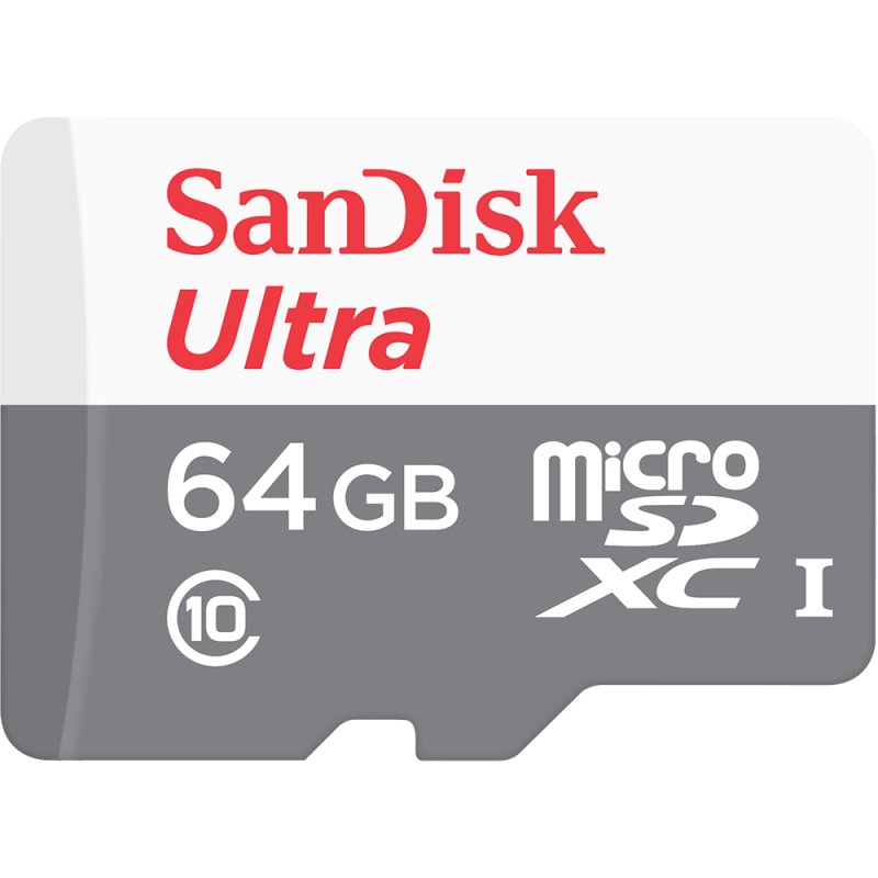 SanDisk Ultra microSDXC 64GB 80MB/ s + adaptér - obrázek produktu