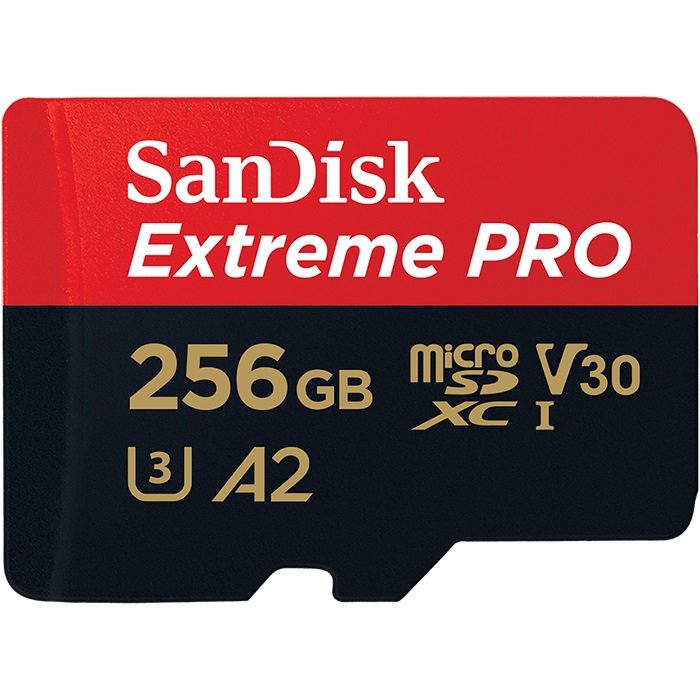 SanDisk Extreme Pro microSDXC 256GB 170MB/ s + ada. - obrázek produktu
