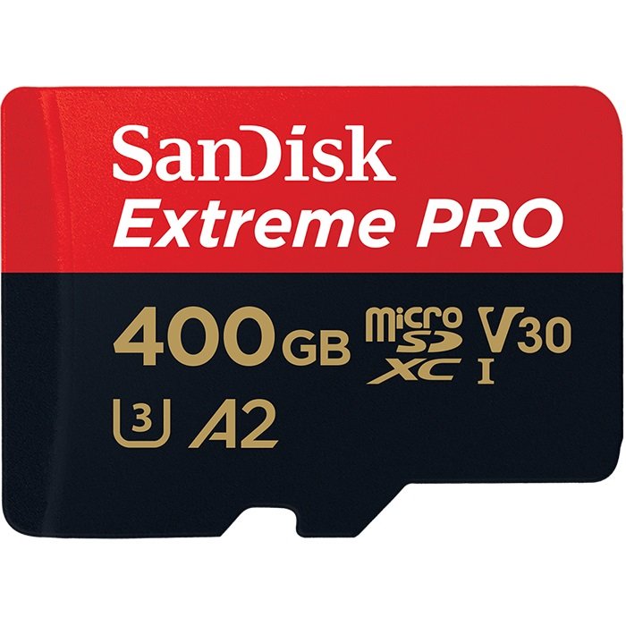 SanDisk Extreme Pro microSDXC 400GB 170MB/ s + ada. - obrázek produktu