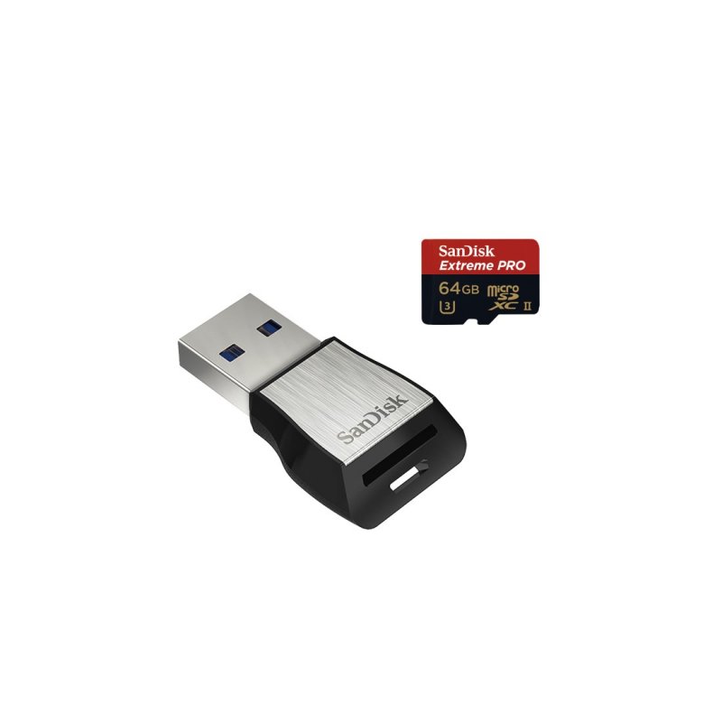 SanDisk Extreme Pro microSDXC 64GB 275MB/ s + ada. - obrázek produktu