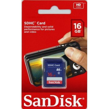 SanDisk SDHC 16GB Class 4 - obrázek č. 1