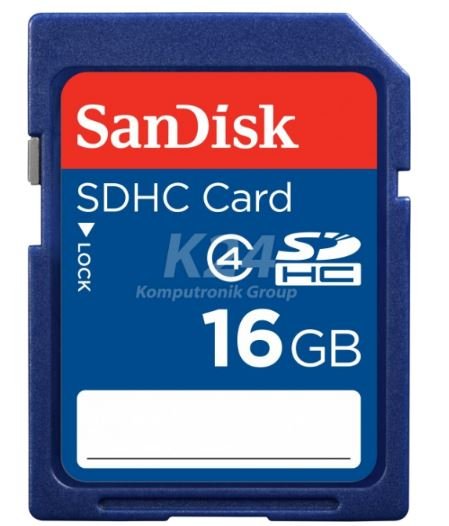 SanDisk SDHC 16GB Class 4 - obrázek produktu