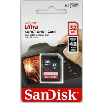 SanDisk Ultra SDHC 32GB 48MB/ s Class10 UHS-I - obrázek č. 1