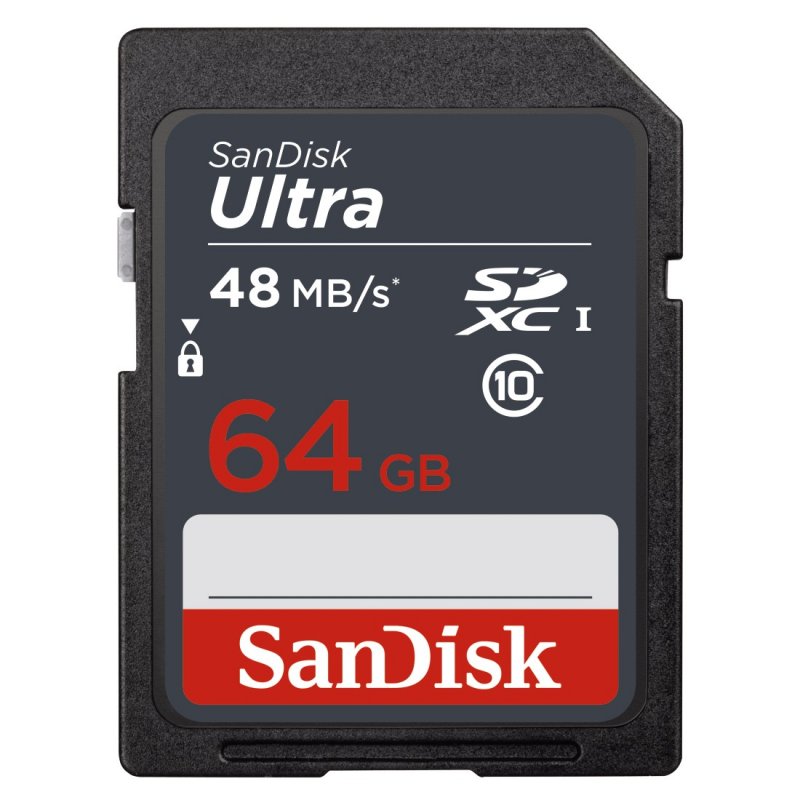 SanDisk Ultra SDXC 64GB 48MB/ s Class10 UHS-I - obrázek produktu