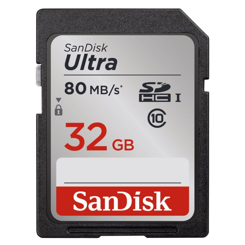 SanDisk Ultra SDHC 32GB 80MB/ s Class10 UHS-I - obrázek produktu