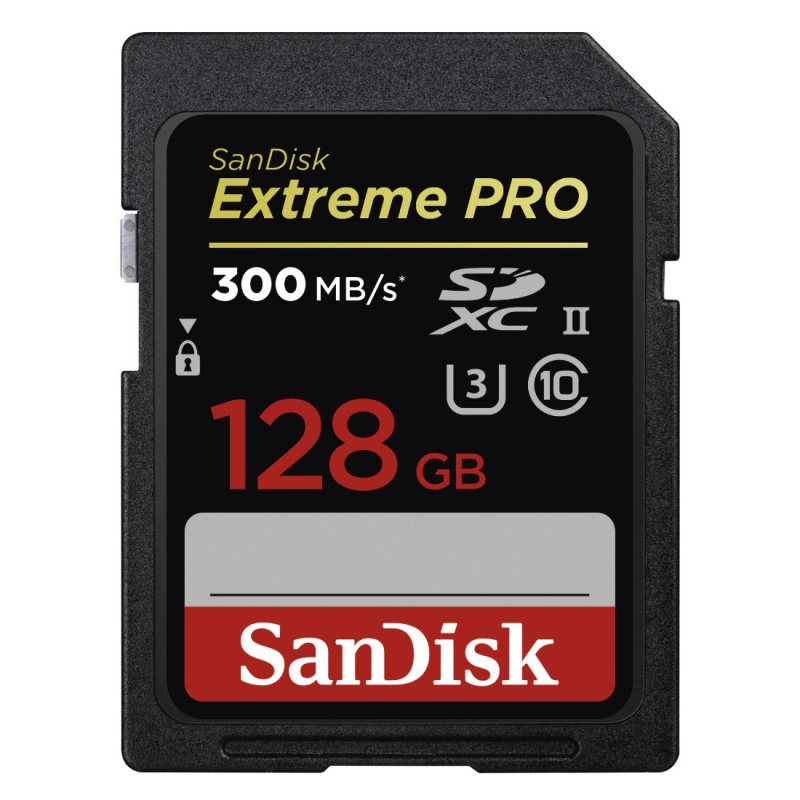 SanDisk Extreme Pro SDXC 128GB 300MB/ S UHS-II - obrázek produktu