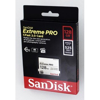 SanDisk Extreme Pro CFAST 128GB 525MB/ s - obrázek č. 1