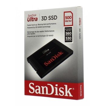 Sandisk Ultra/ 500GB/ SSD/ 2.5"/ SATA/ 3R - obrázek č. 2