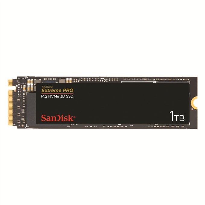 SSD 1TB SanDisk Extreme Pro M.2 NVMe 3D - obrázek produktu