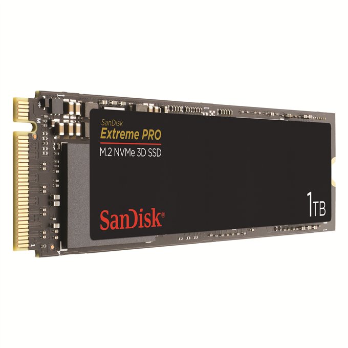 SSD 1TB SanDisk Extreme Pro M.2 NVMe 3D - obrázek č. 1