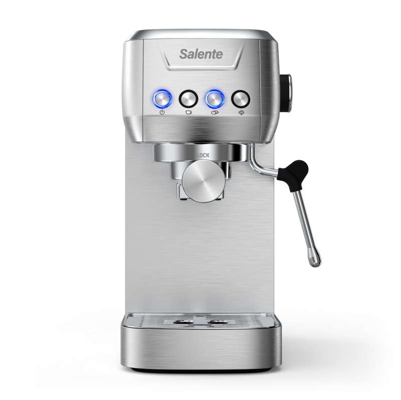 Salente Coffio, pákový kávovar, nerez - obrázek č. 2