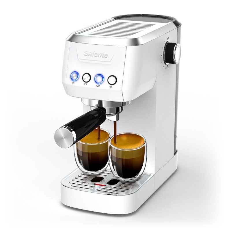 Salente Coffio, pákový kávovar, bílý - obrázek produktu