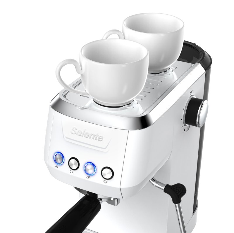 Salente Coffio, pákový kávovar, bílý - obrázek č. 9