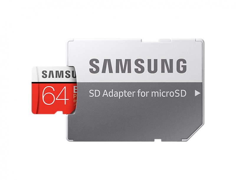 Samsung micro SDXC 64GB EVO Plus + SD adaptér - obrázek č. 1