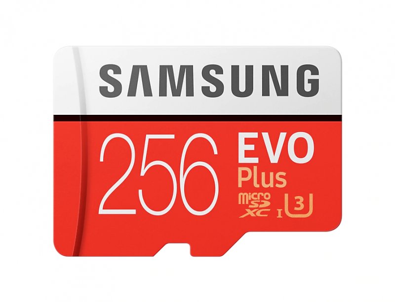 Micro SDXC 256GB Samsung EVO Plus + SD adaptér - obrázek produktu