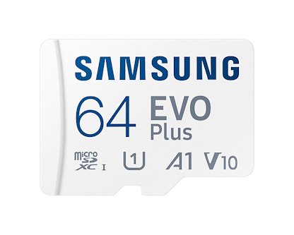 Samsung EVO Plus/ micro SDXC/ 64GB/ 130MBps/ UHS-I U1 /  Class 10/ + Adaptér - obrázek produktu