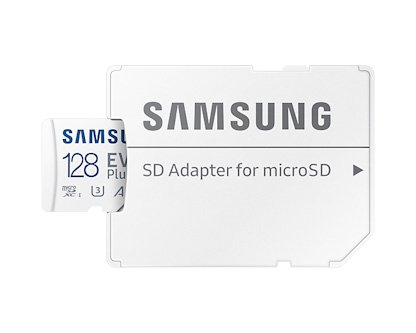 Samsung EVO Plus/ micro SDXC/ 128GB/ 130MBps/ UHS-I U3 /  Class 10/ + Adaptér - obrázek č. 2
