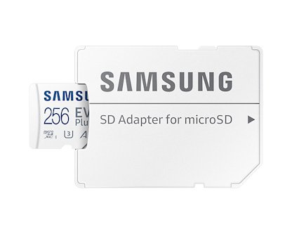 Samsung EVO Plus/ micro SDXC/ 256GB/ 130MBps/ UHS-I U3 /  Class 10/ + Adaptér - obrázek č. 2