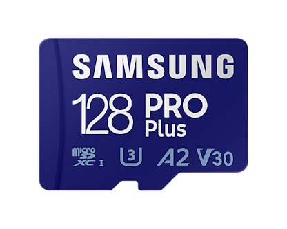 Samsung PRO Plus/ micro SDXC/ 128GB/ 160MBps/ UHS-I U3 /  Class 10/ + Adaptér - obrázek produktu