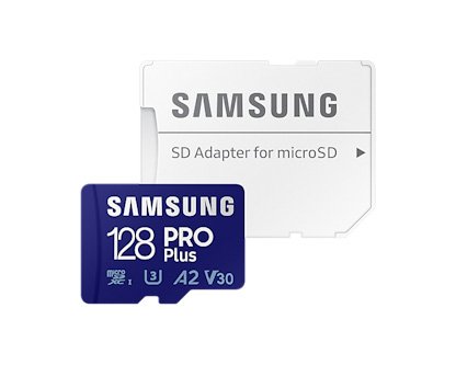 Samsung PRO Plus/ micro SDXC/ 128GB/ 160MBps/ UHS-I U3 /  Class 10/ + Adaptér - obrázek č. 1
