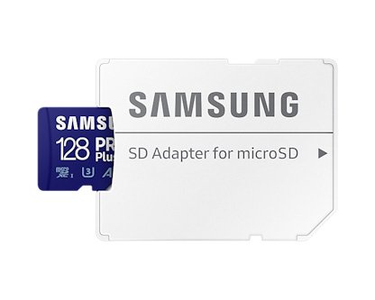 Samsung PRO Plus/ micro SDXC/ 128GB/ 160MBps/ UHS-I U3 /  Class 10/ + Adaptér - obrázek č. 2