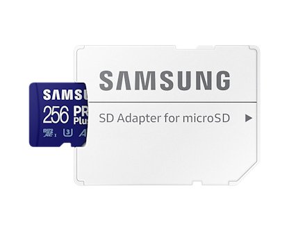 Samsung PRO Plus/ micro SDXC/ 256GB/ 160MBps/ UHS-I U3 /  Class 10/ + Adaptér - obrázek č. 2