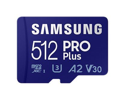 Samsung PRO Plus/ micro SDXC/ 512GB/ 160MBps/ UHS-I U3 /  Class 10/ + Adaptér - obrázek produktu