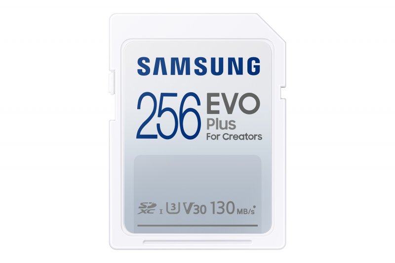 Samsung EVO Plus/ SDXC/ 256GB/ 130MBps/ UHS-I U3 /  Class 10 - obrázek produktu