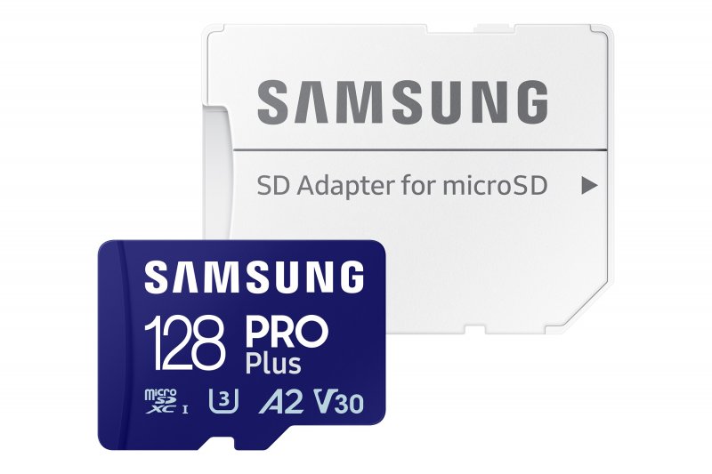Samsung/ micro SDXC/ 128GB/ 180MBps/ Class 10/ + Adaptér/ Modrá - obrázek produktu