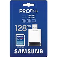 Samsung/ SDXC/ 128GB/ 180MBps/ USB 3.0/ USB-A/ Class 10/ + Adaptér/ Modrá - obrázek č. 2