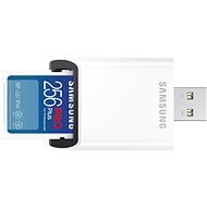 Samsung/ SDXC/ 256GB/ 180MBps/ USB 3.0/ USB-A/ Class 10/ + Adaptér/ Modrá - obrázek č. 1
