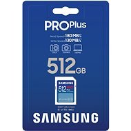 Samsung/ SDXC/ 512GB/ 180MBps/ Class 10/ Modrá - obrázek č. 2