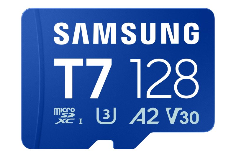 Samsung T7 / Micro SDXC / 128GB / UHS-I U3 / Class 10 / Modrá - obrázek produktu