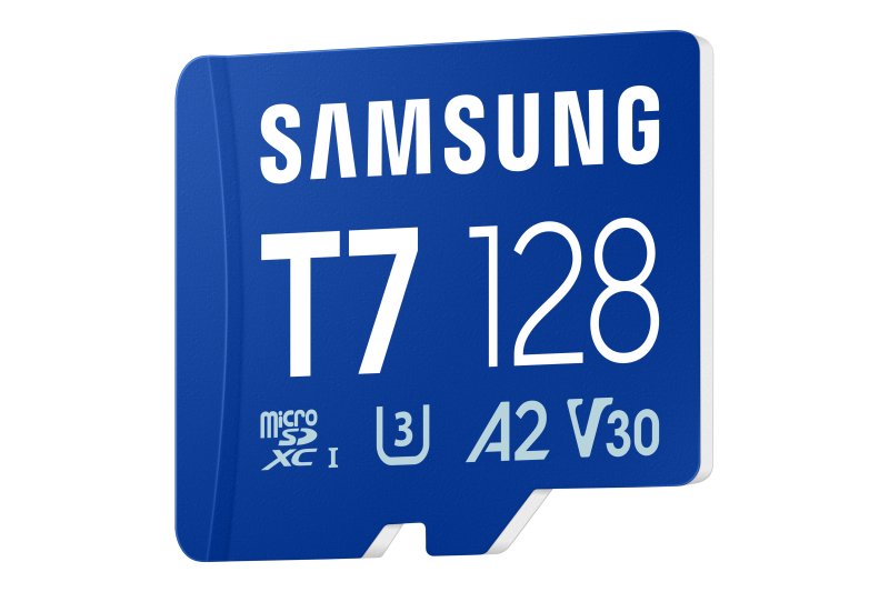 Samsung T7 / Micro SDXC / 128GB / UHS-I U3  /  Class 10 / Modrá - obrázek č. 1