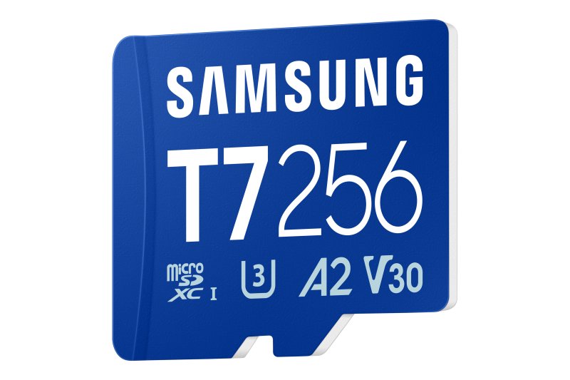 Samsung T7 / Micro SDXC / 256GB / UHS-I U3  /  Class 10 / Modrá - obrázek č. 1