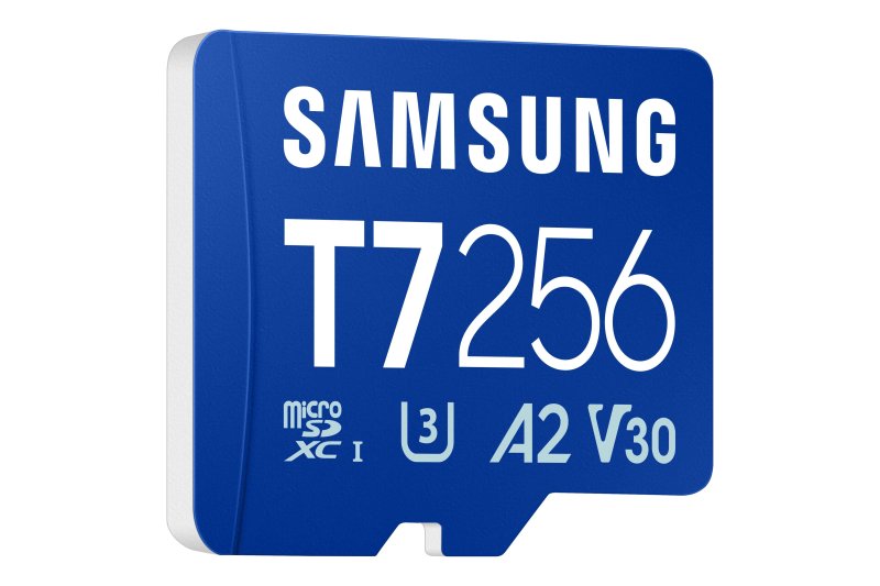 Samsung T7 / Micro SDXC / 256GB / UHS-I U3  /  Class 10 / Modrá - obrázek č. 2