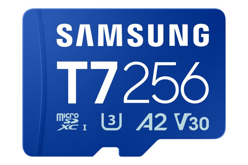 Samsung T7 / Micro SDXC / 256GB / UHS-I U3 / Class 10 / Modrá - obrázek produktu