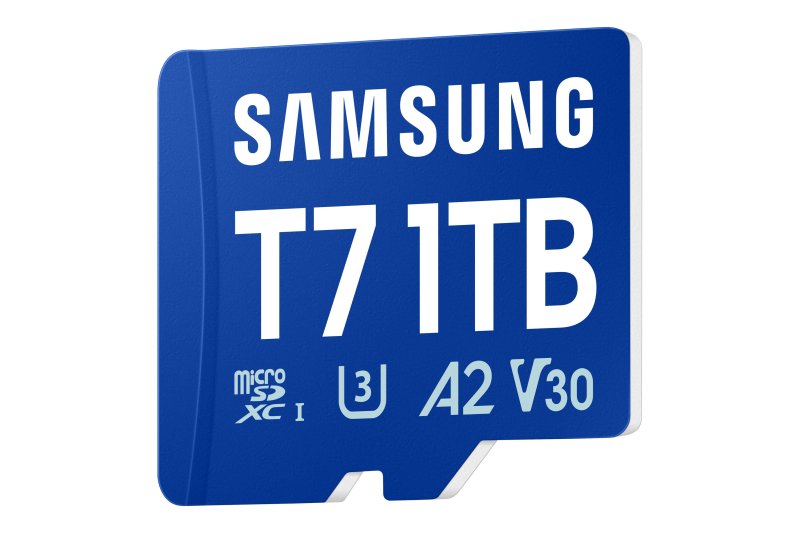 Samsung T7 / Micro SDXC / 1TB / UHS-I U3  /  Class 10 / Modrá - obrázek č. 1