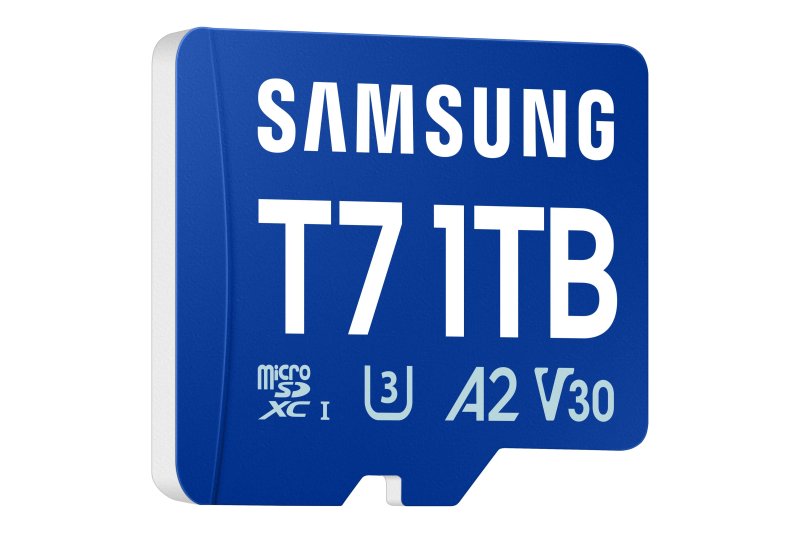 Samsung T7 / Micro SDXC / 1TB / UHS-I U3  /  Class 10 / Modrá - obrázek č. 2