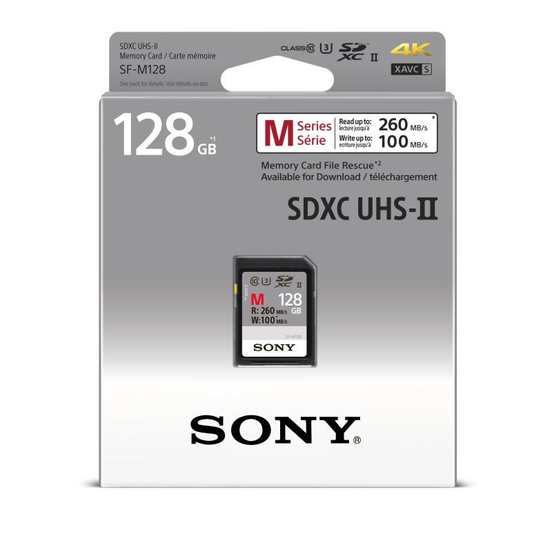 SONY SFG1M/ SD/ 128GB/ 260MBps/ UHS-I U3 /  Class 10 - obrázek produktu