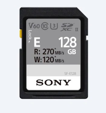 SONY SD karta SFE128, 128GB - obrázek produktu