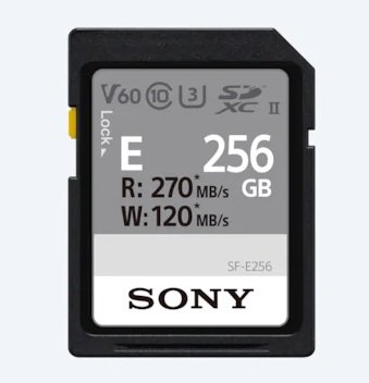 SONY SFE256/ SDXC/ 256GB/ 270MBps/ UHS-II U3 /  Class 10 - obrázek produktu