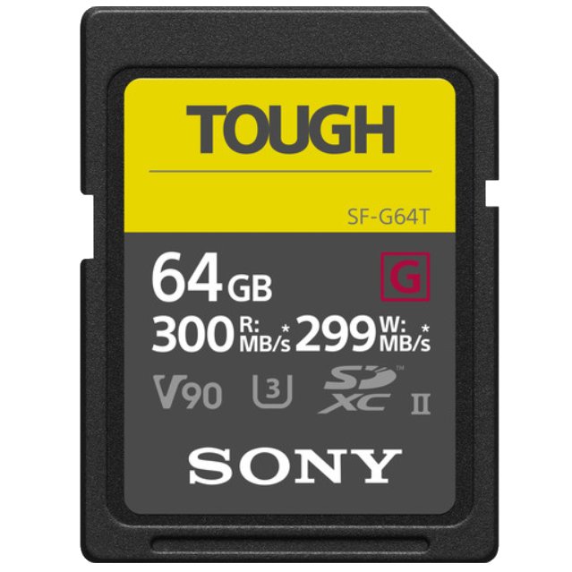 SONY SF64TG/ SDXC/ 64GB/ 300MBps/ UHS-II U3 /  Class 10 - obrázek produktu