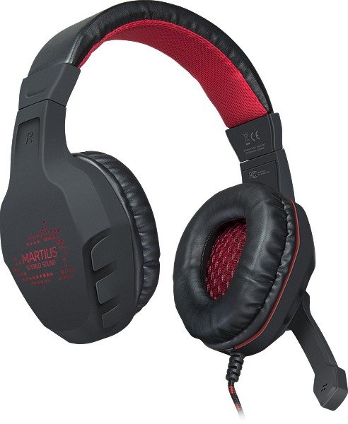 MARTIUS Stereo Gaming Headset, black - obrázek produktu