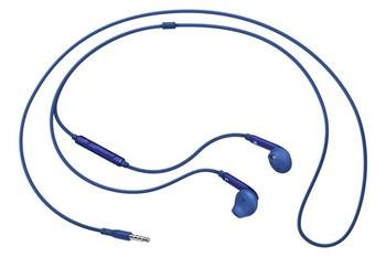 Samsung sluchátková sada stereo s ovládáním EO-EG920B, konektor 3,5 mm, modrá - obrázek produktu